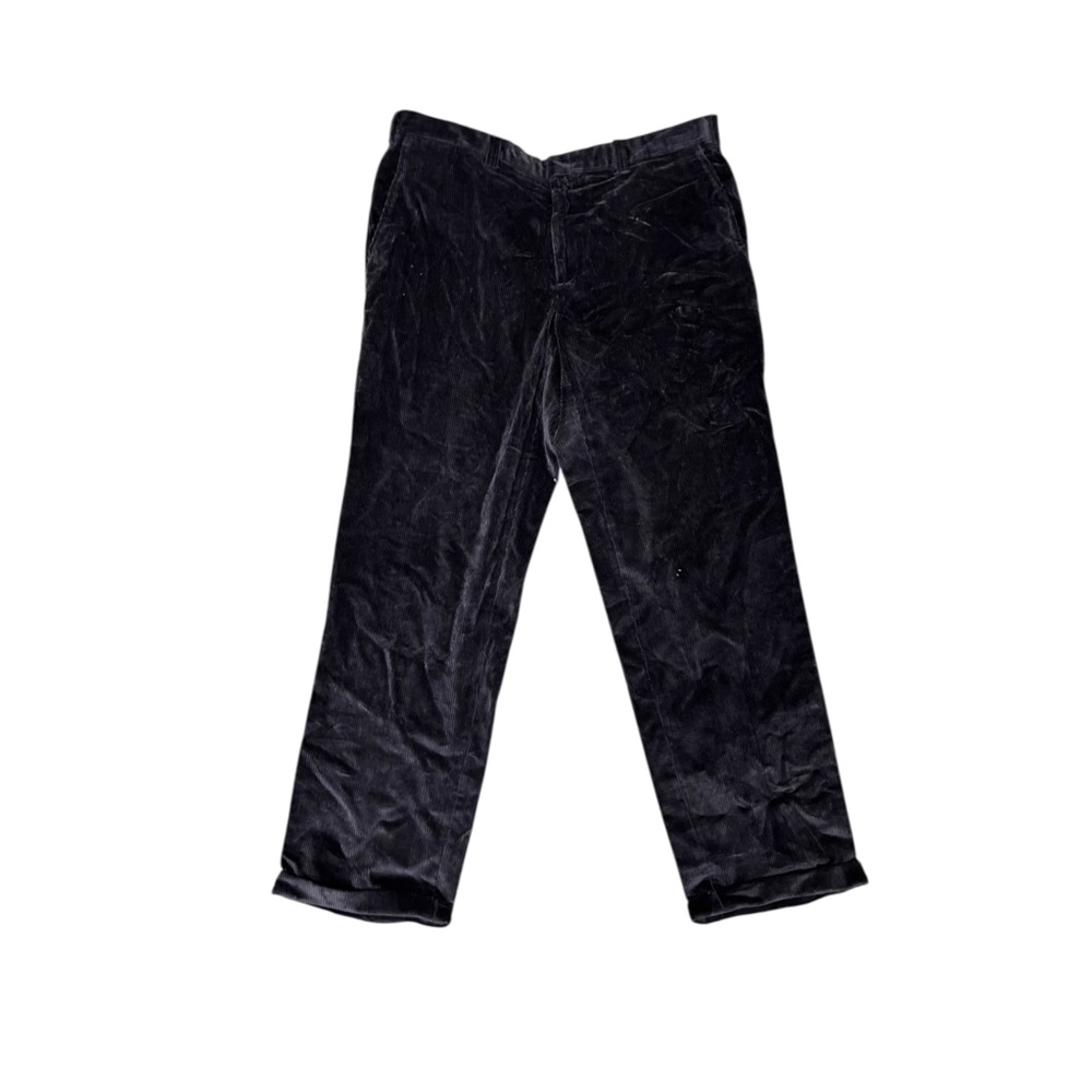 Vintage Y2K Orvis Corduroy Pants Brisbane Moss Dark Gray Quiet Luxury 40